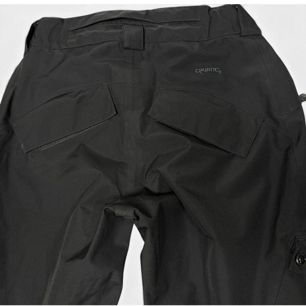 The North Face Pants Mens S Black Cryptic Gore Tex RECCO Cargo Snow Ski Skiboard